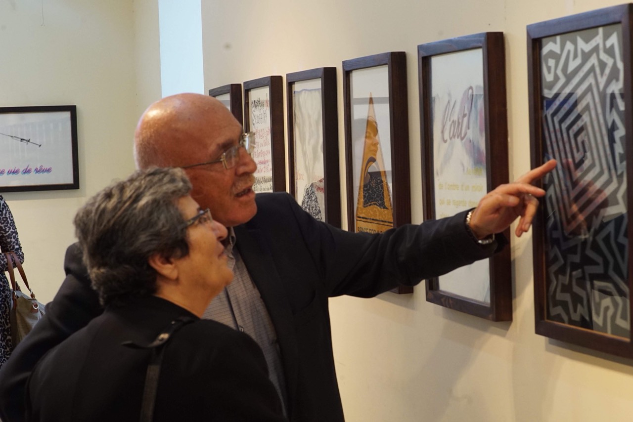 مدينة السليمانية تحتضن اول معرض للفن المعاصر – تصوير: ابراهيم فتاح